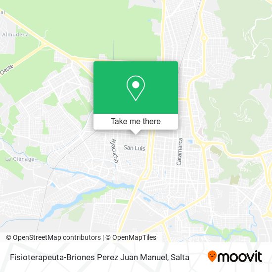 Mapa de Fisioterapeuta-Briones Perez Juan Manuel