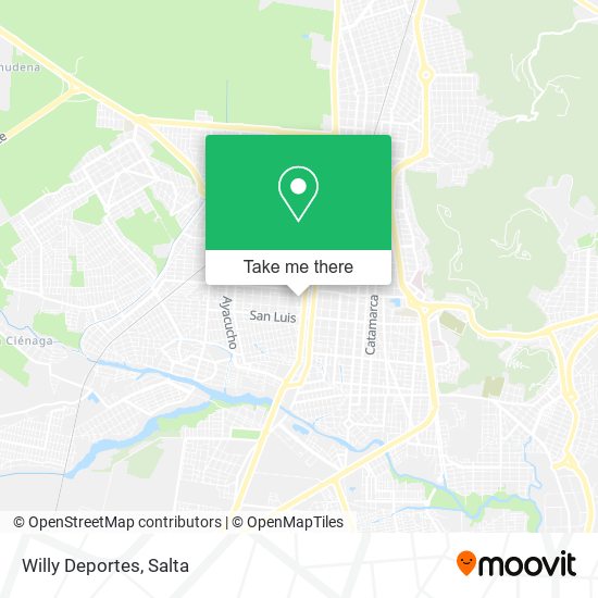 Willy Deportes map