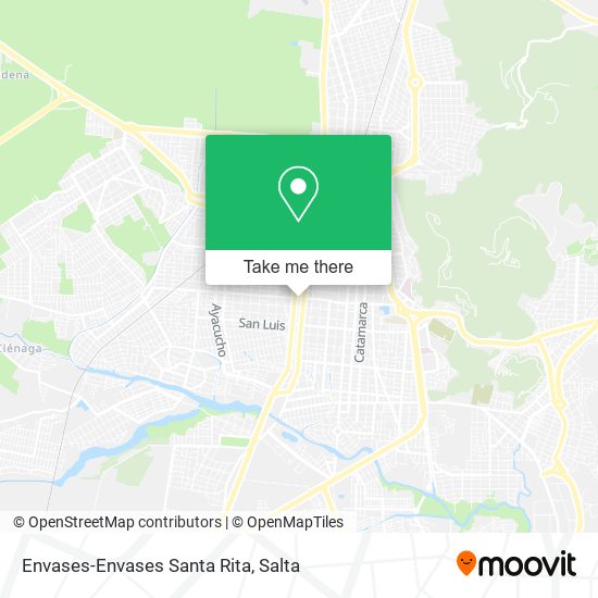 Envases-Envases Santa Rita map