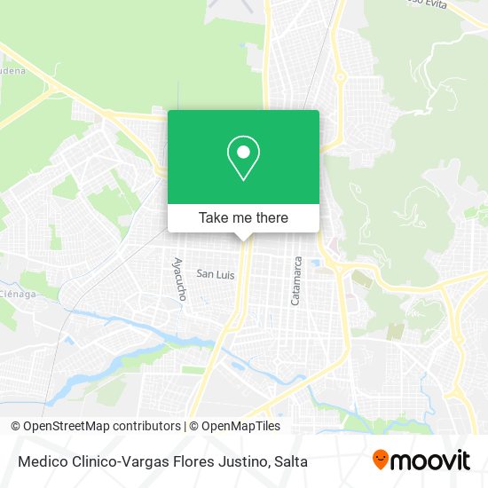 Medico Clinico-Vargas Flores Justino map