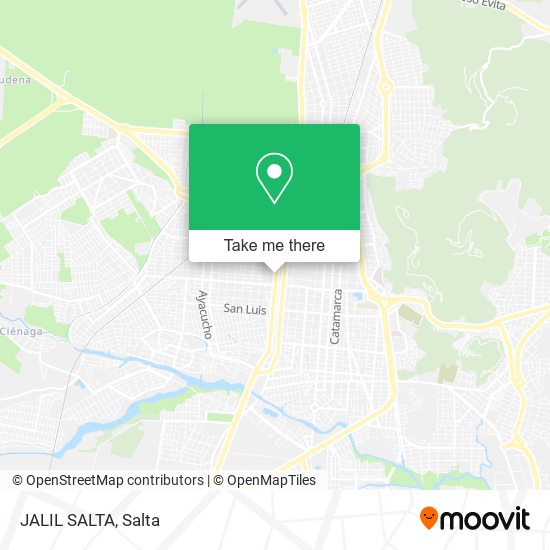 Mapa de JALIL SALTA