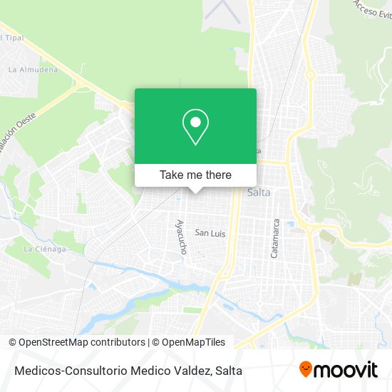 Medicos-Consultorio Medico Valdez map