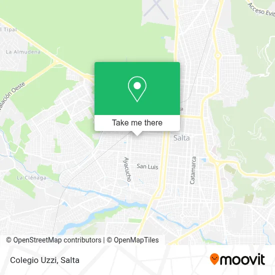 Colegio Uzzi map