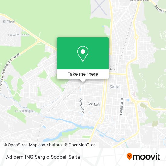 Adicem ING Sergio Scopel map