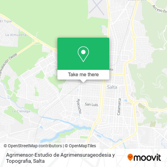 Agrimensor-Estudio de Agrimensurageodesia y Topografia map