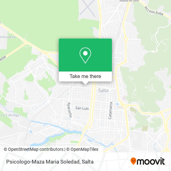 Mapa de Psicologo-Maza Maria Soledad
