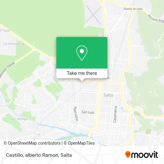 Castillo, alberto Ramon map