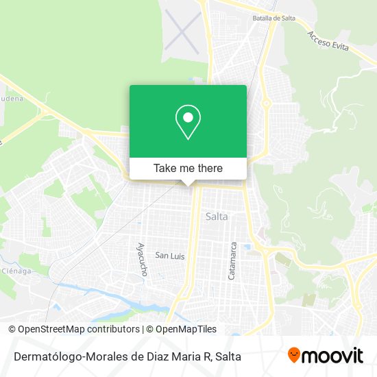 Dermatólogo-Morales de Diaz Maria R map