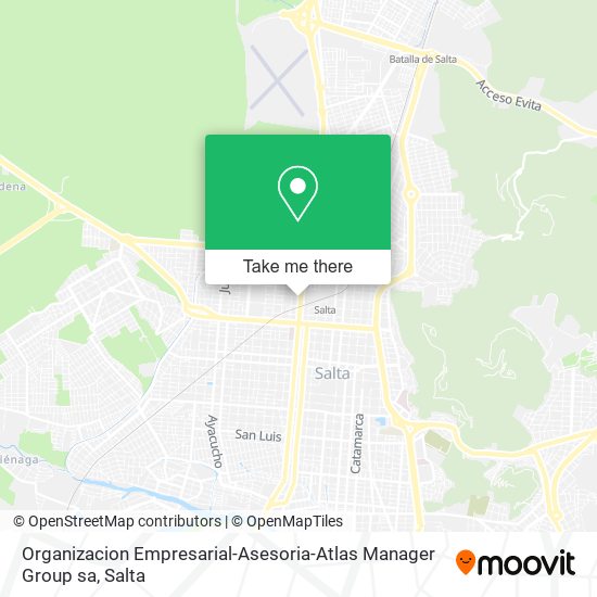 Organizacion Empresarial-Asesoria-Atlas Manager Group sa map