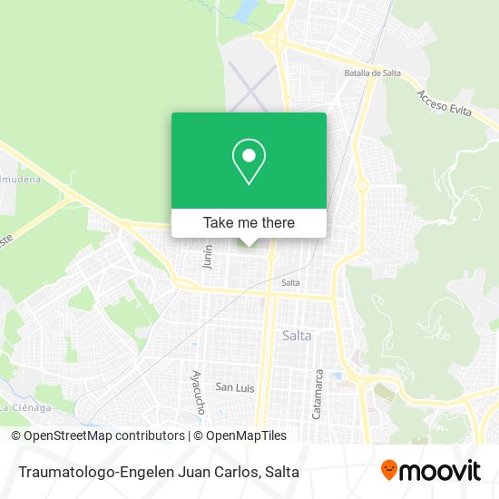 Mapa de Traumatologo-Engelen Juan Carlos