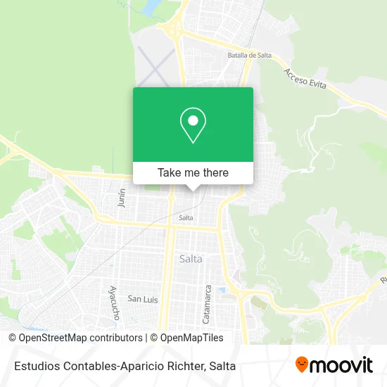 Estudios Contables-Aparicio Richter map