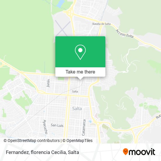 Mapa de Fernandez, florencia Cecilia