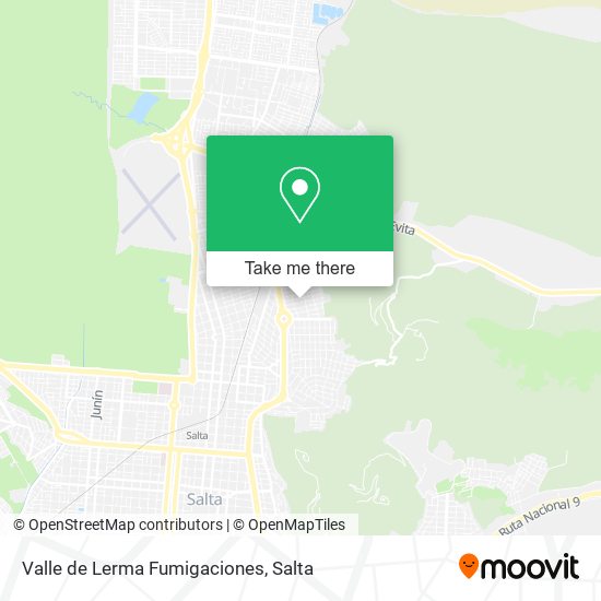 Valle de Lerma Fumigaciones map