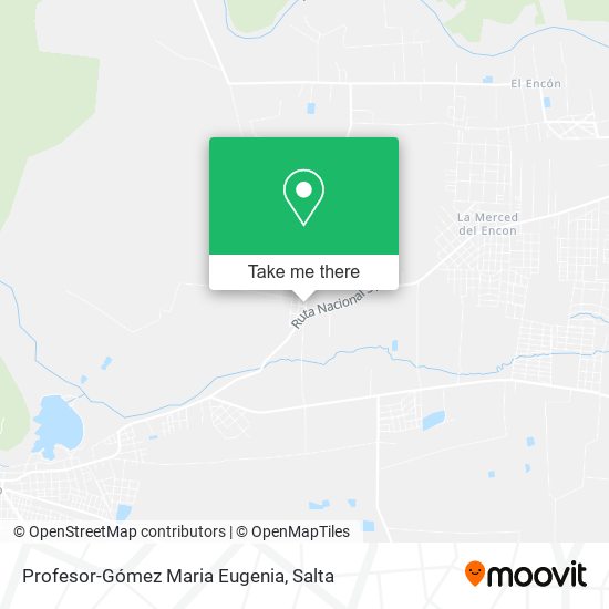 Profesor-Gómez Maria Eugenia map