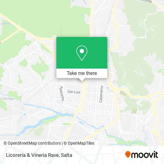 Licorería & Vineria Rave map