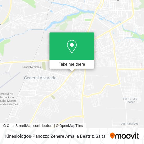 Kinesiologos-Panozzo Zenere Amalia Beatriz map