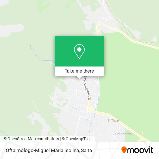 Mapa de Oftalmólogo-Miguel Maria Isolina