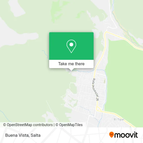 Buena Vista map