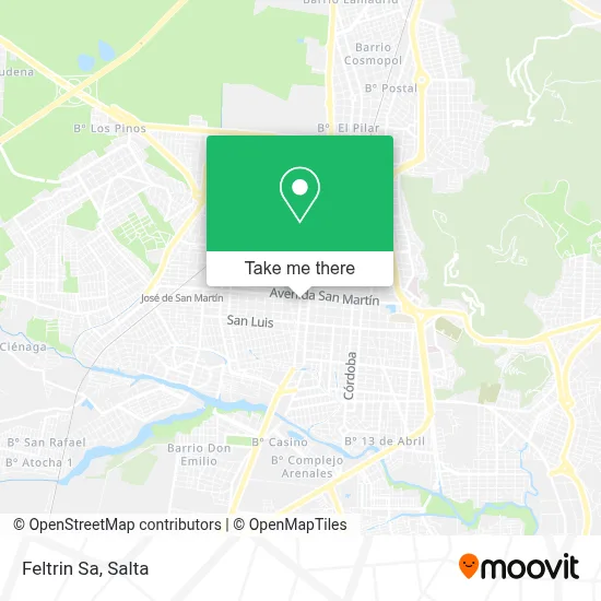 Feltrin Sa map