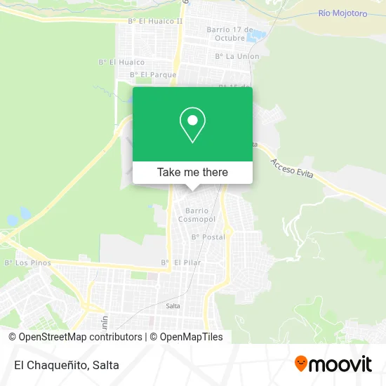 El Chaqueñito map