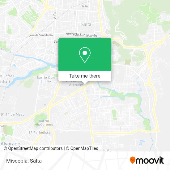 Miscopia map