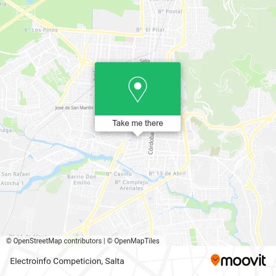 Electroinfo Competicion map