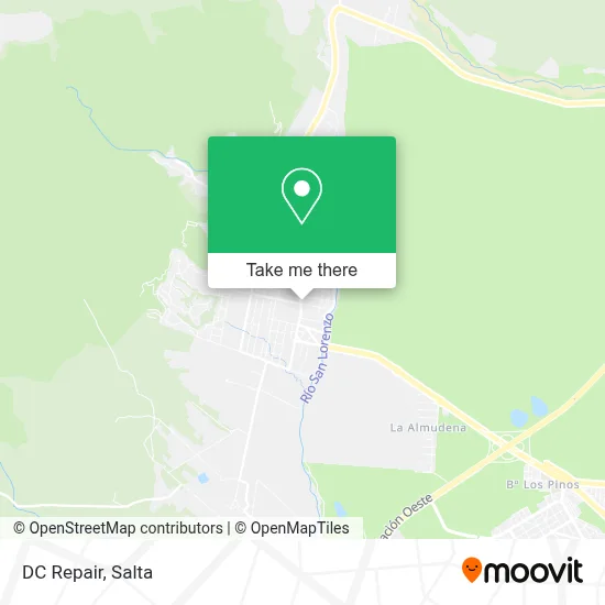 Dc Repair map