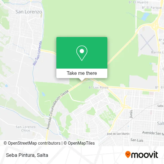 Seba Pintura map