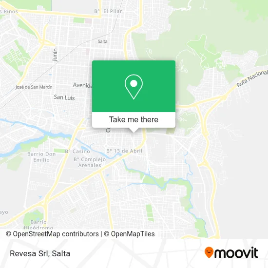 Revesa Srl map