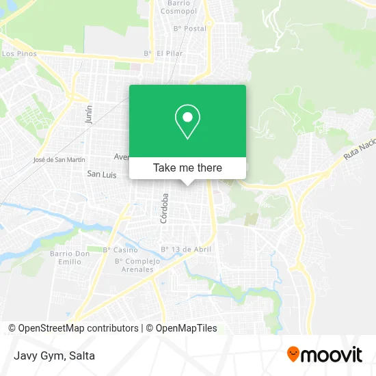 Javy Gym map