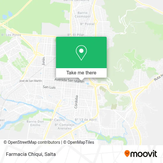 Farmacia Chiqui map