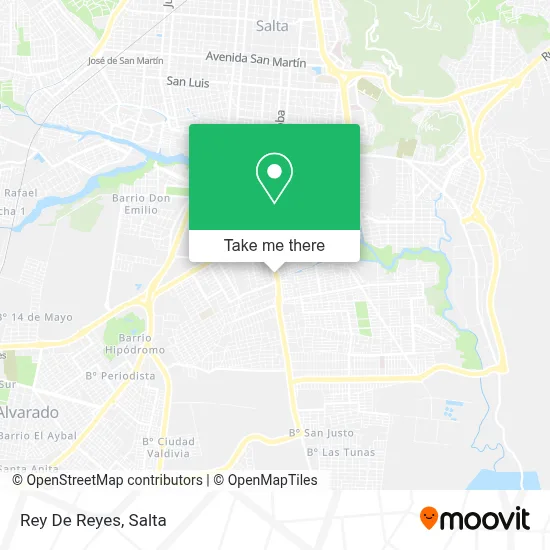 Rey De Reyes map