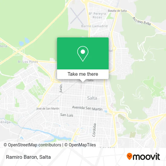 Ramiro Baron map