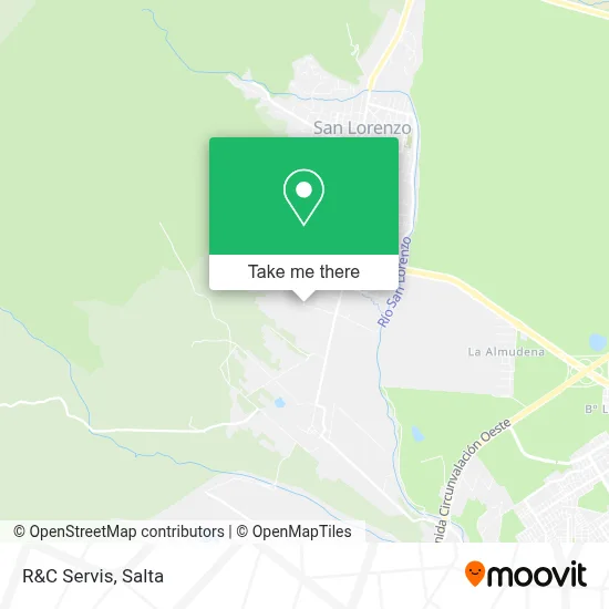 R&C Servis map