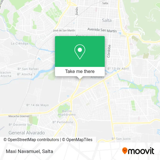 Maxi Navamuel map