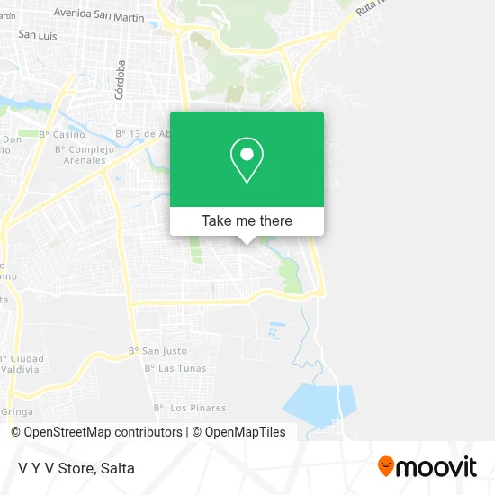 V Y V Store map
