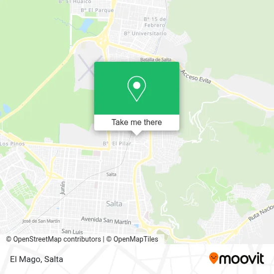 El Mago map