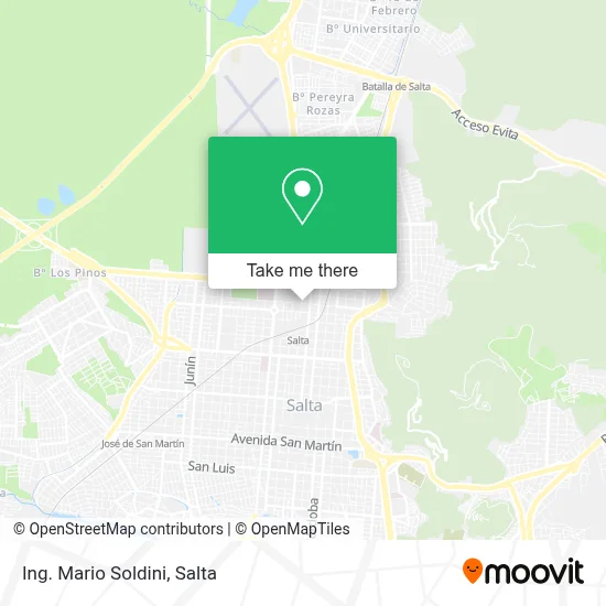 Ing. Mario Soldini map