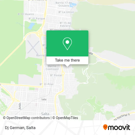 Dj German map