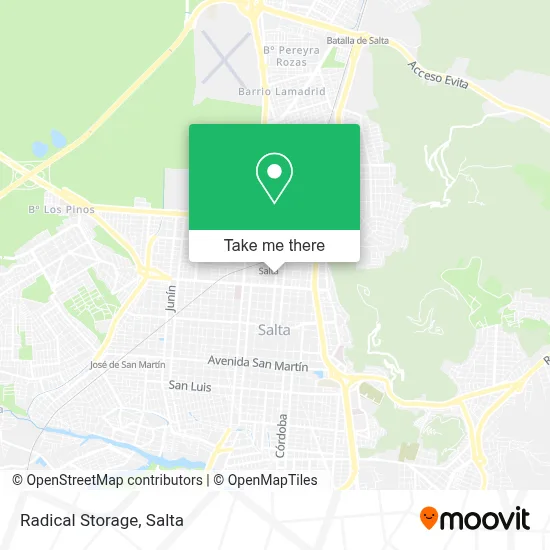 Radical Storage map