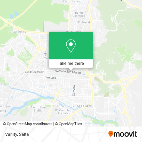 Vanity map