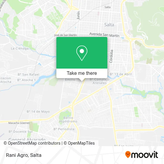Rani Agro map