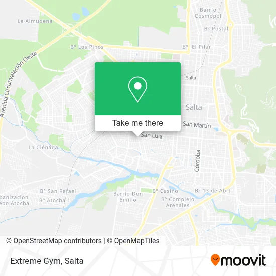 Extreme Gym map