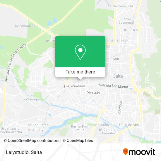 Lalystudio map
