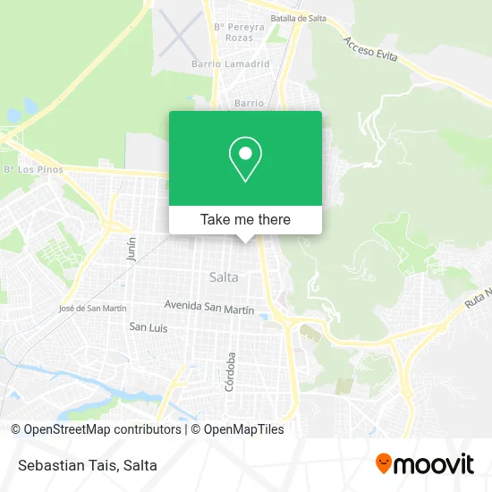 Sebastian Tais map