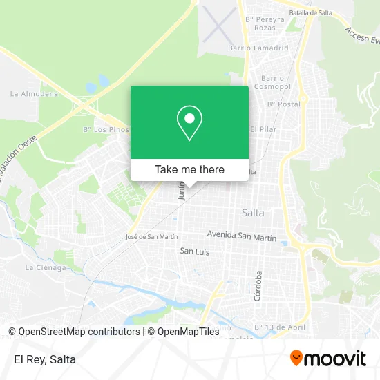 El Rey map