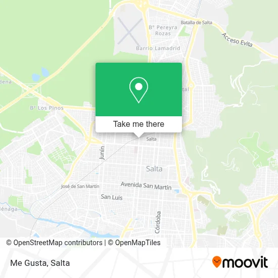 Me Gusta map