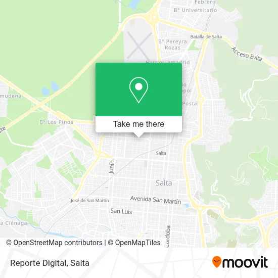 Reporte Digital map
