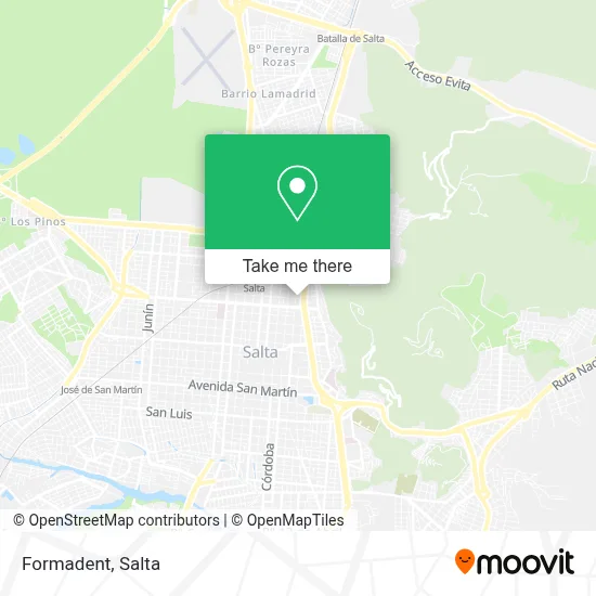 Formadent map