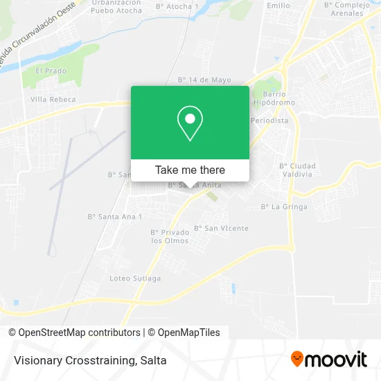 Visionary Crosstraining map